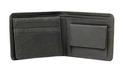Green Leather Wallet