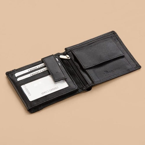 Signature Black Nappa Luxe Bifold Wallet